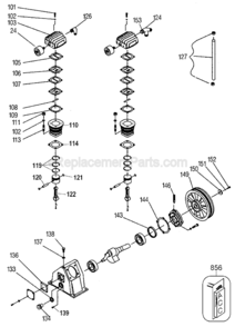Part Location Diagram of 5140031-98 Porter Cable Clip